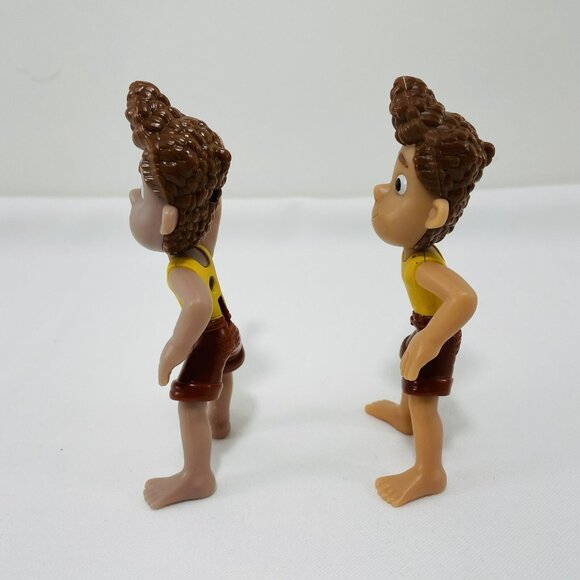 Disney McDonald Luca Alberto Toy Figure Lot Bundle Pair Movie Fantasy Animation - Picture 3 of 9